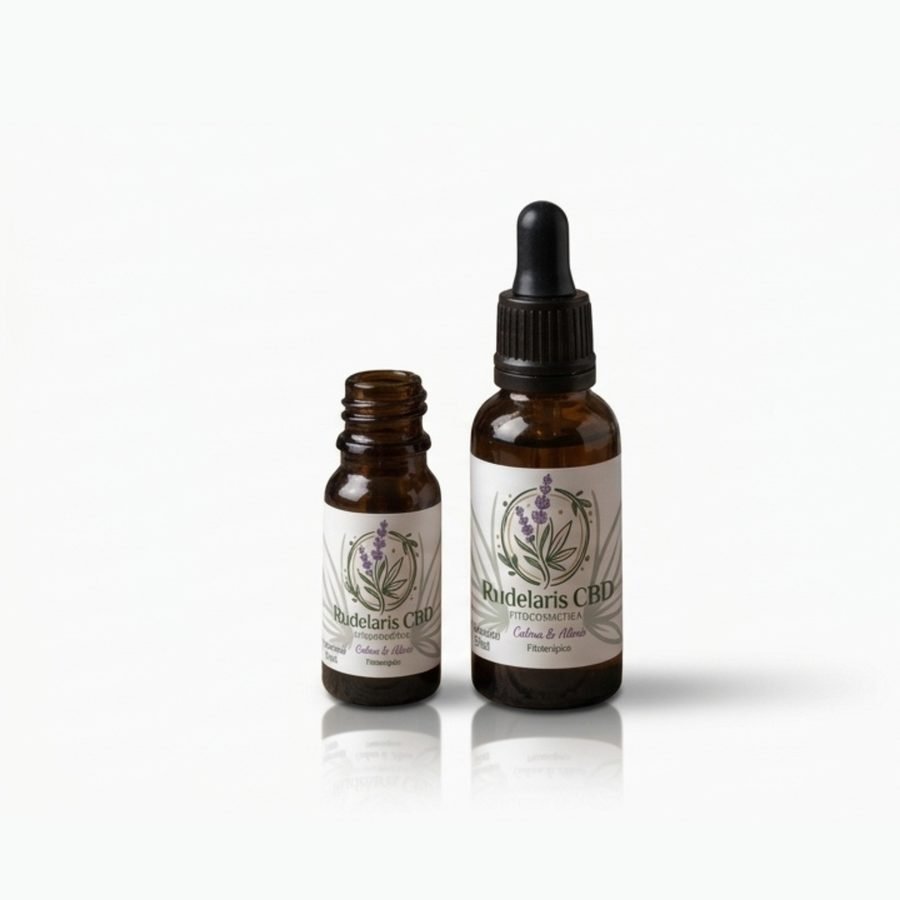 Extracto Botánico Oleoso Ruderalis CBD, goteros de 10 y 30 ml